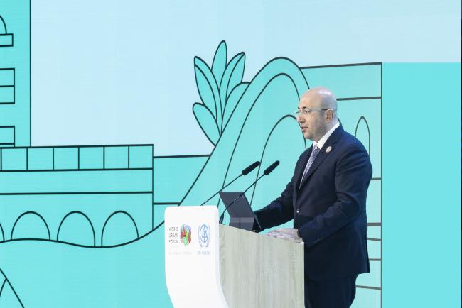 2Anar Guliyev, Chairman of the State Committee for Urban Planning and Architecture of Azerbaijan and National Coordinator of WUF13_NataliaMroz_WUF13_22May26 _photo.jpg.jpg
