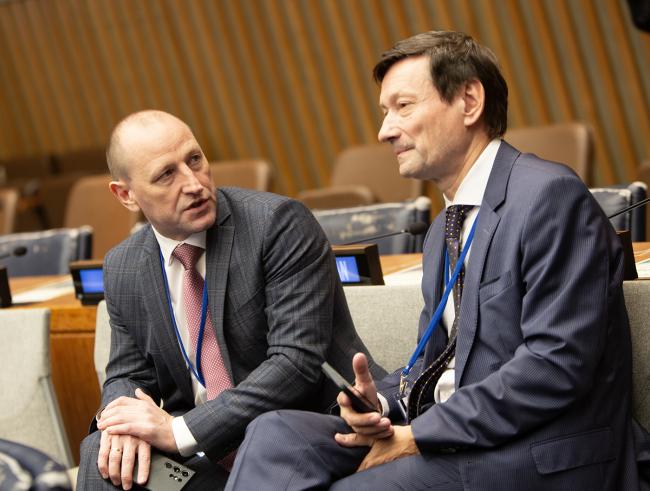 Andrey Gribennikov, and Alexander Panfilov, Russian Federation - UNFF21 - 13May2026.jpg