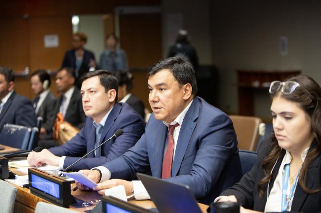 Aziz Abdukhakimov, Minister of Ecology, Environmental Protection and Climate Change, Uzbekistan- UNFF21 - 11May2026