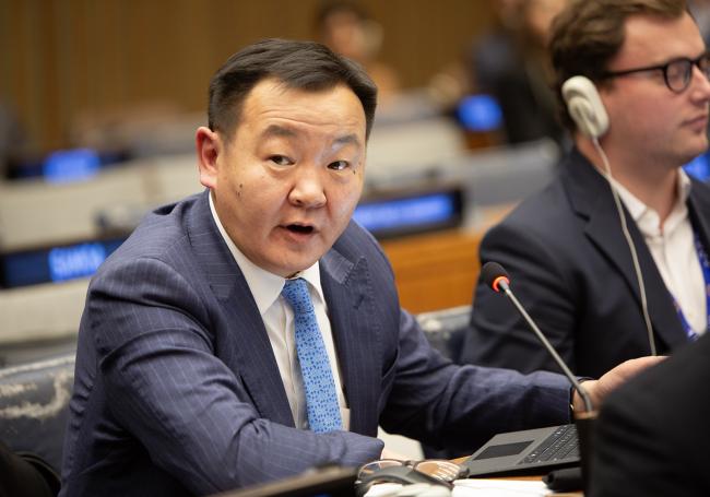 Chair- Ankhbayar Nyamdorj (Mongolia) - UNFF21 - 15May2026