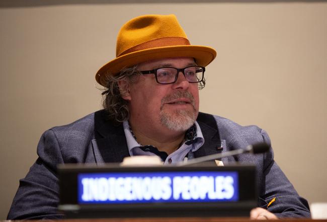 David Flood, Forest Stewardship Council Permanent Indigenous Peoples Committee - UNFF21 - 15May2026.jpg