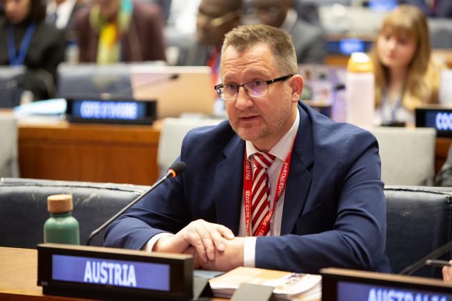 Georg Rappold, Austria - UNFF21 - 11May2026