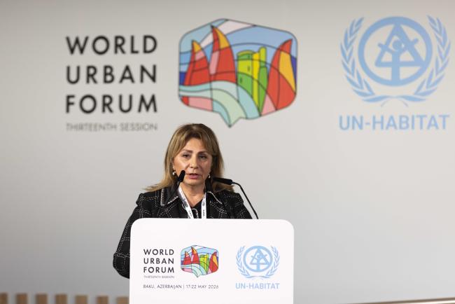 Gulshan Rzayeva, Azerbaijan, Deputy National Coordinator of WUF13_NataliaMroz_WUF13_19May26 _photo.jpg