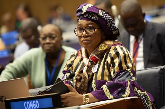 Rosalie Matondo, Minister of Forest Economy, Congo   - UNFF21 - 12May2026