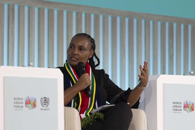 Thembi Simelane, Minister of Human Settlements, South Africa-02_NataliaMroz_WUF13_20May26 _photo.jpg