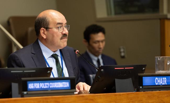 UNFF21 Chair Ismail Belen - UNFF21 - 11May2026