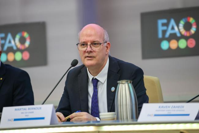 Martial Bernoux, Head of the Climate Change Team, Office of Climate Change, Biodiversity, and Environment, FAO 