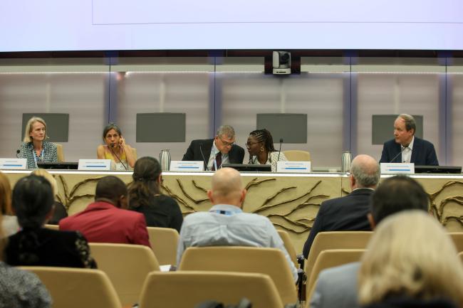A view of the panel during Session 1 