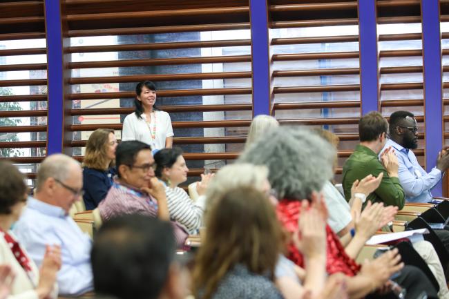 Makie Yoshida, Climate Change Specialist, FAO, was thanked for her work during the preparations of the meeting.