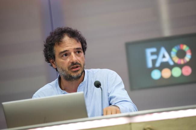 Jacopo Monzini, Senior Natural Resources Management Officer, FAO 