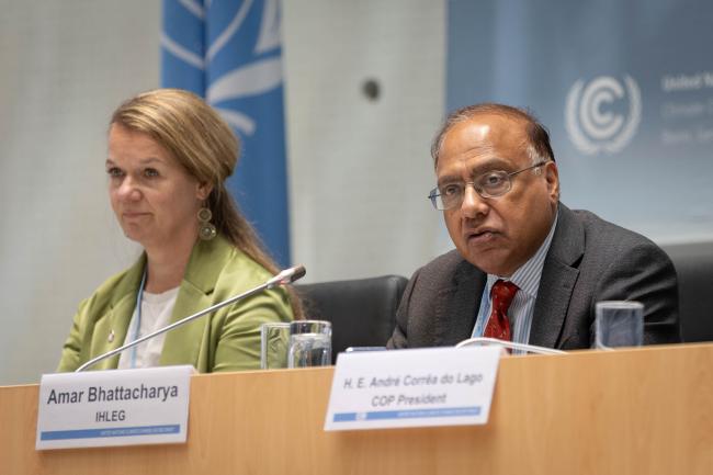 Barbara Buchner, Climate Policy Initiative (CPI), and Amar Bhattacharya, Independent High-Level Expert Group on Climate Finance (IHLEG)