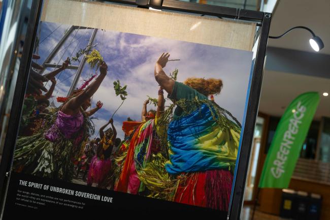 Greenpeace hosts 'The Wayfinders' Roadmap', a photography exhibition that walks through the Pacific as a living community, highlighting the impact climate change has on these vulnerable communities