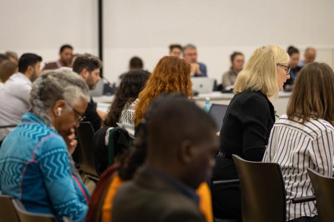 Observer delegates attend the joint dialogue with the SBI and SBSTA chairs