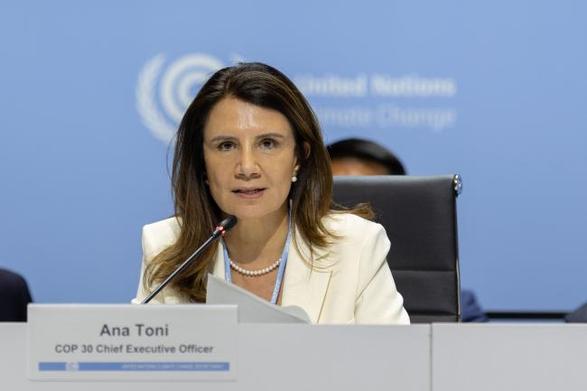 Ana Toni, COP 30 Executive Director
