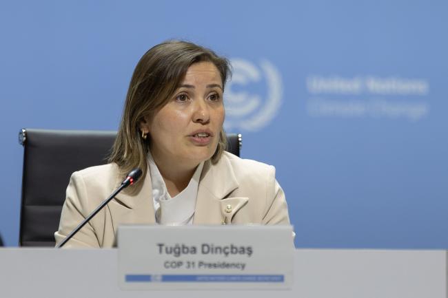 Tuğba Dinçbaş, Incoming COP 31 Presidency