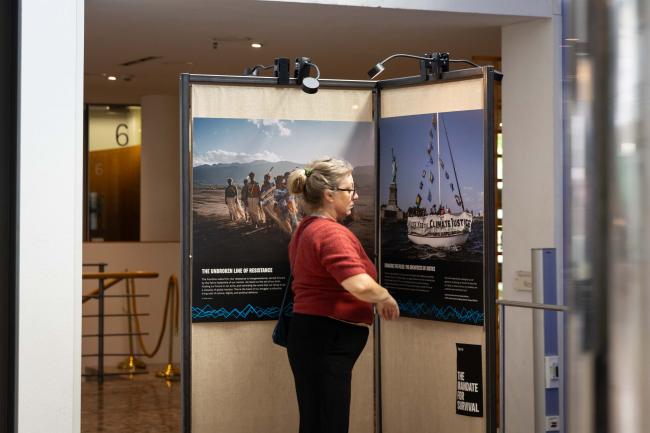 Greenpeace exhibition