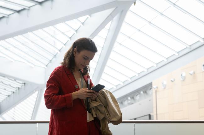 Delegate around the venue