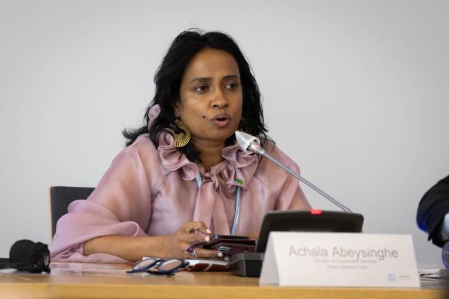 Achala Abeysinhe, Green Climate Fund (GCF)