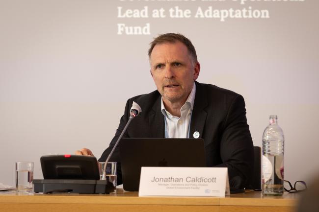 Jonathan Caldicott, Global Environment Facility (GEF)