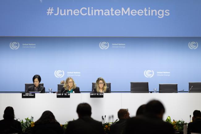 The SB Chairs hold a follow-up meeting on the climate change and trade dialogue