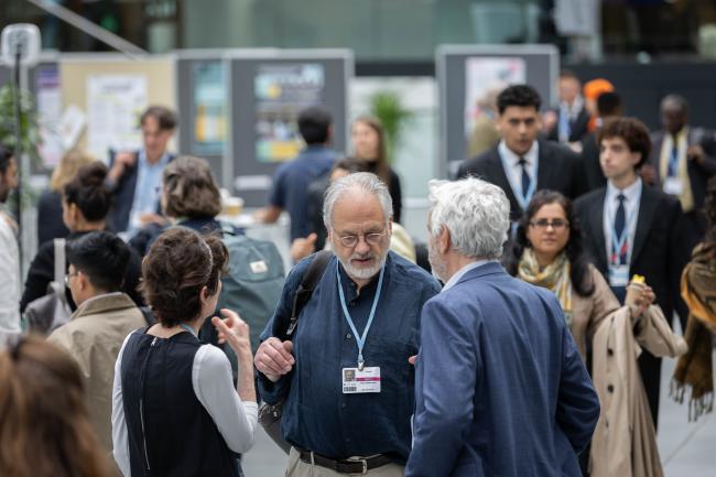 Delegates arrive for another busy day at the June Climate Meetings