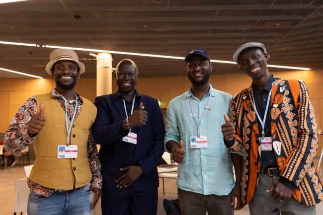 Delegates from The Gambia
