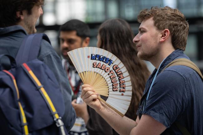 Resist climate saboteurs
