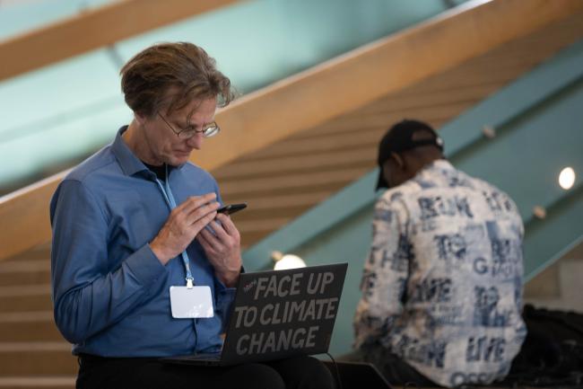 Face up to climate change