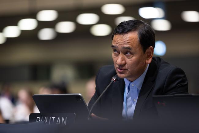 Karma Tshering, Bhutan, on behalf of Land-Locked Developing Countries (LLDCs)