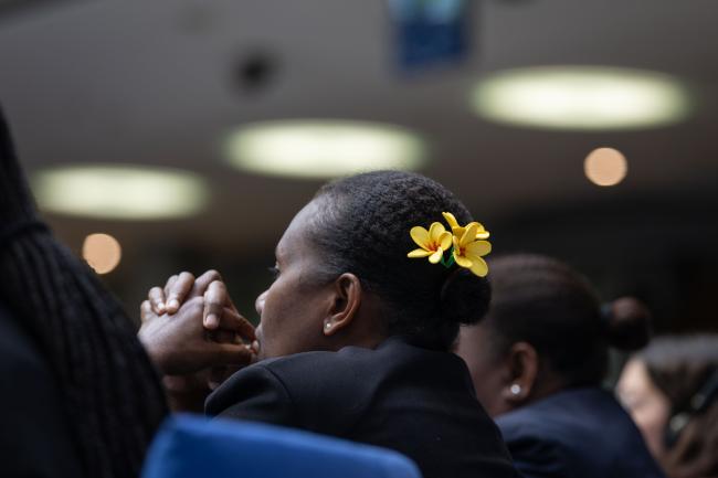 Flower in hair