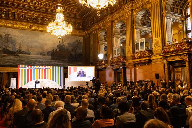 The Great Banquet Hall at the Hamburg City Hall