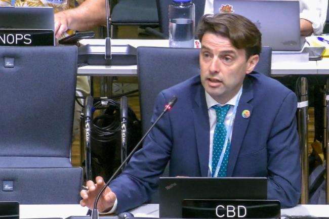 Tristan Tyrrell, CBD Secretariat