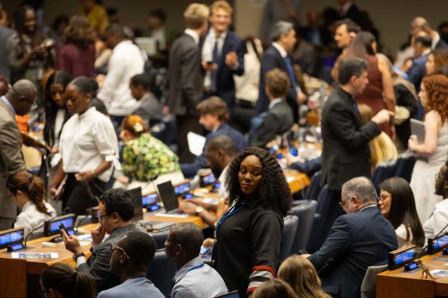 L'activité bat son plein alors que les délégués arrivent pour la clôture du HLPF 2026.