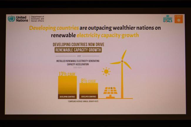 Developing countries outpacing developed