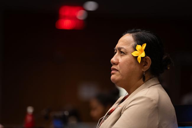 Flower in hair
