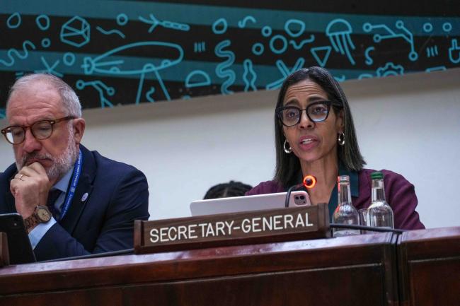 Leticia Carvalho, secrétaire générale de l'ISA