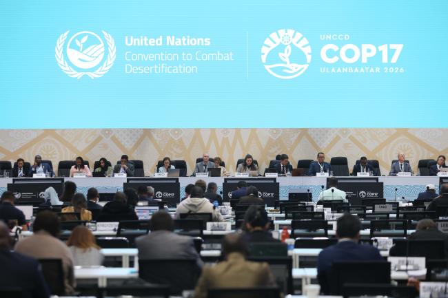 A view of the dais during the Joint CRIC and CST Plenary