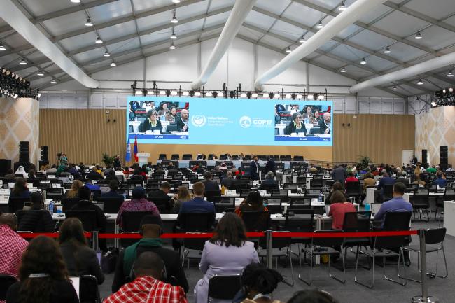 A view of the room during the COW session 