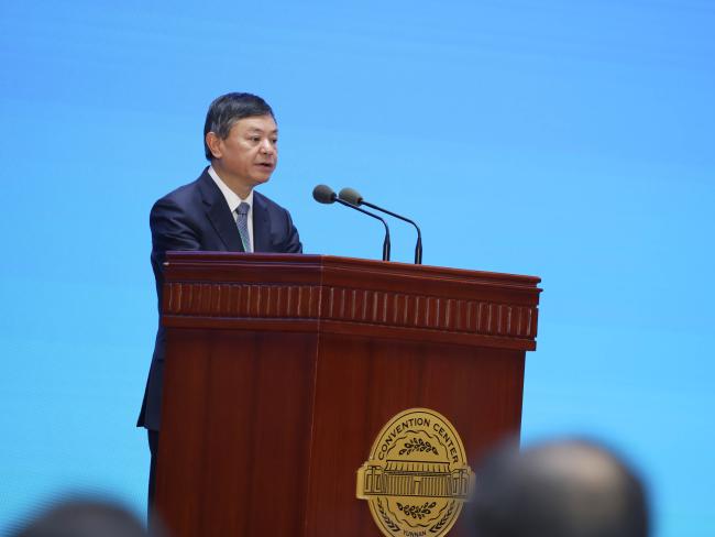 Huang Runqiu, Minister of Ecology and Environment, China, and Co-Chair of the Kunming Dialogue 