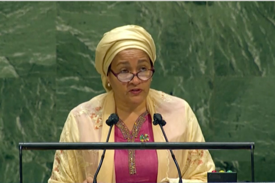 Amina J. Mohammed, UN Deputy Secretary-General