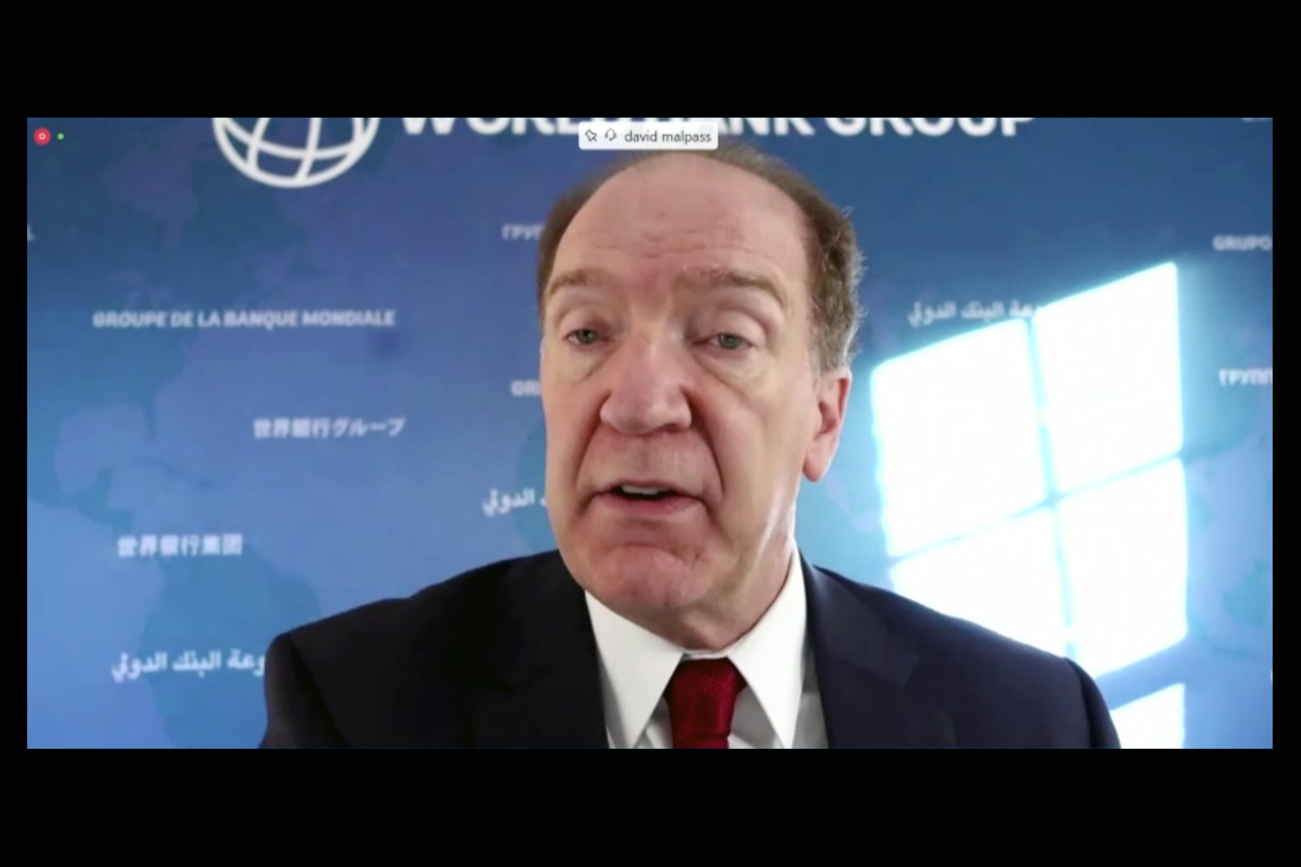 David Malpass, President, World Bank Group