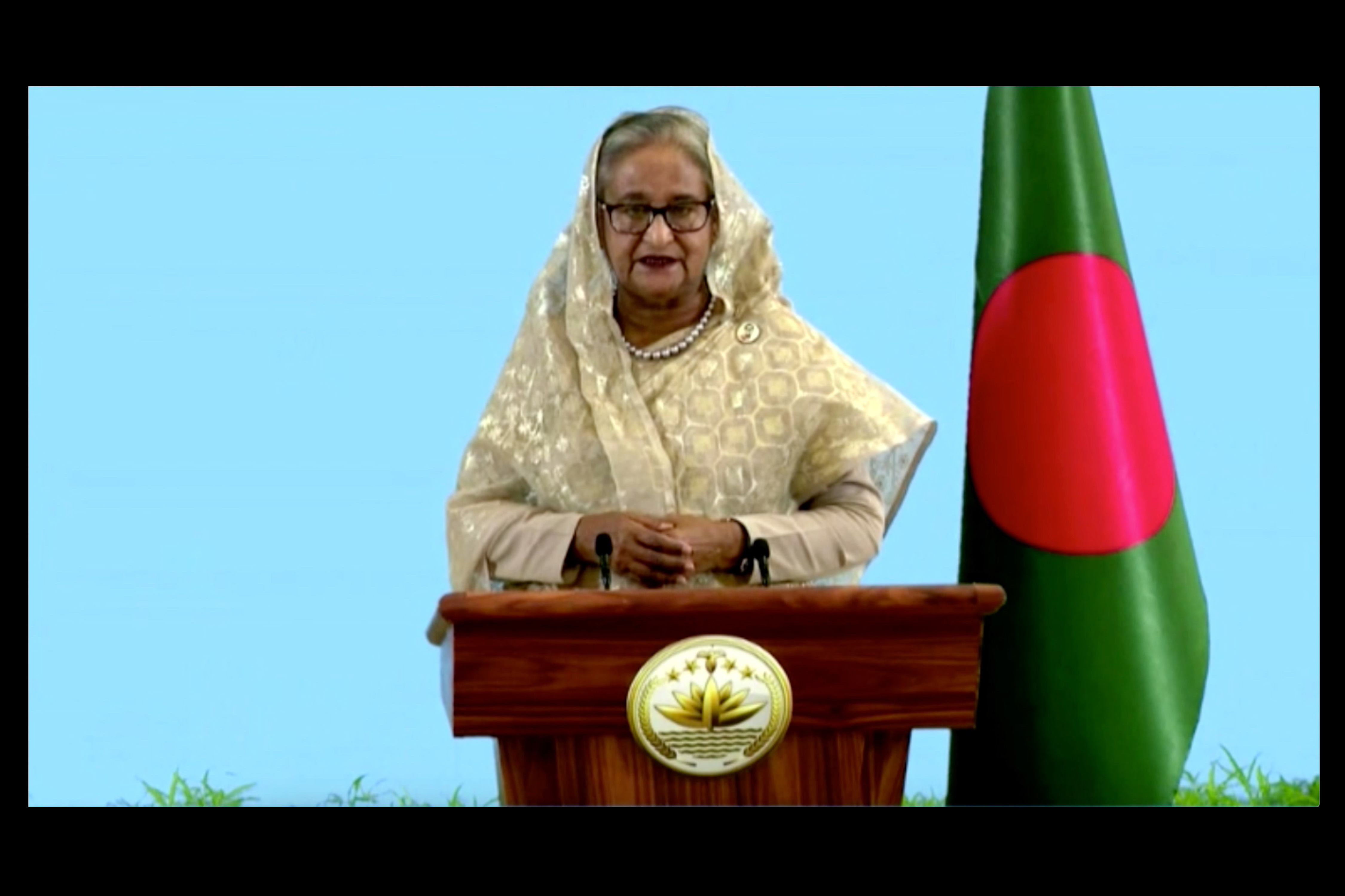 Sheikh Hasina, Prime Minister of Bangladesh