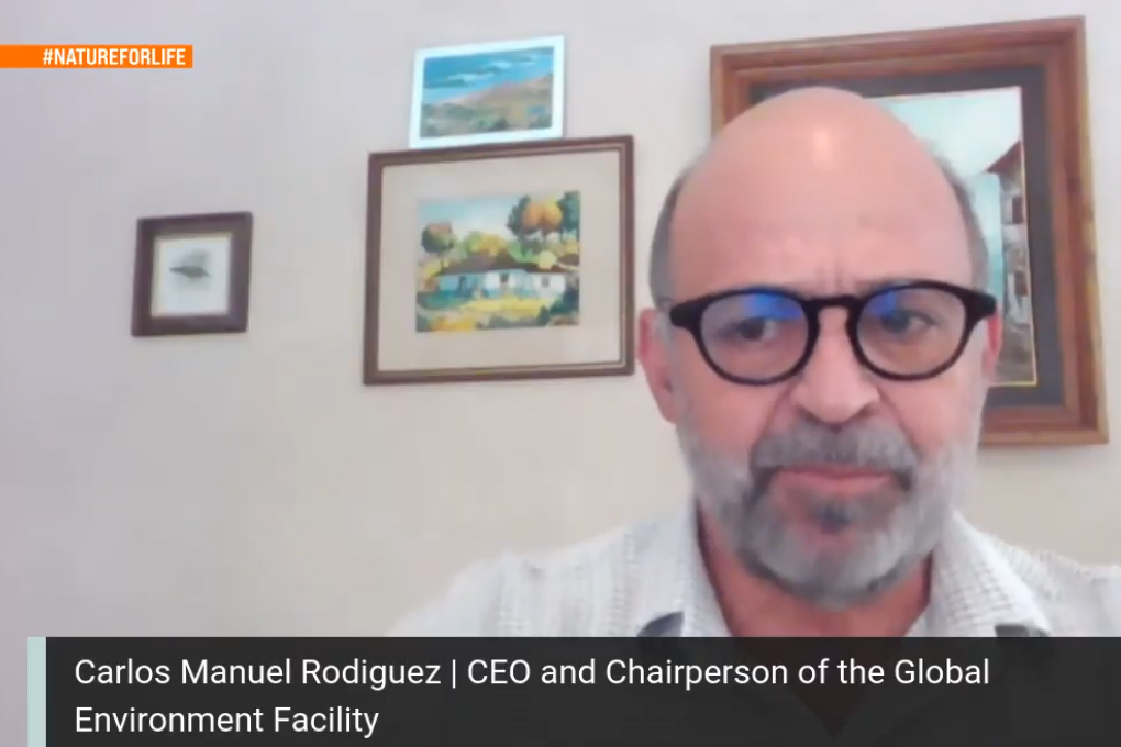 Carlos Manuel Rodriguez, CEO and Chairperson of Global Environment Facility