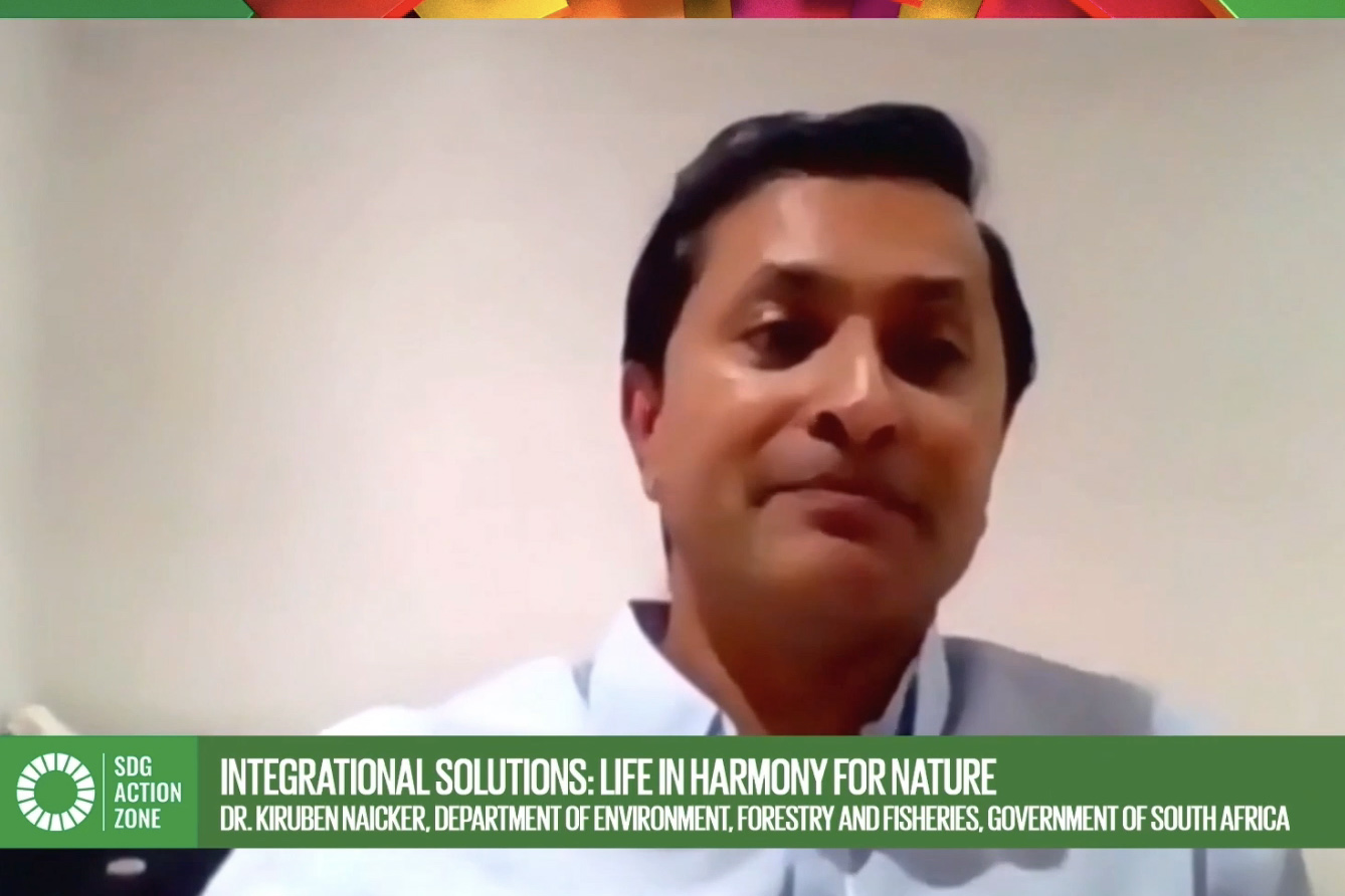 Kiruben Naicker, Department of Environment, Forestry and Fisheries, South Africa