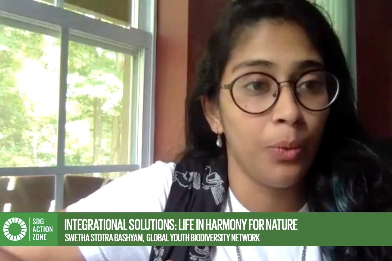 Swetha Stotra Bashyam, Global Youth Biodiversity Network