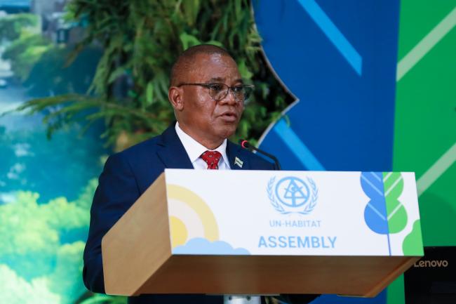 Slumber Tsogwane, Vice-President of Botswana