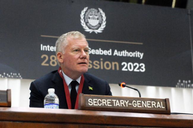 ISA Secretary-General Michael Lodge