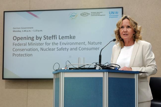 Steffi Lemke, Federal Minister for the Environment, Nature Conservation, Nuclear Safety and Consumer Protection, Germany