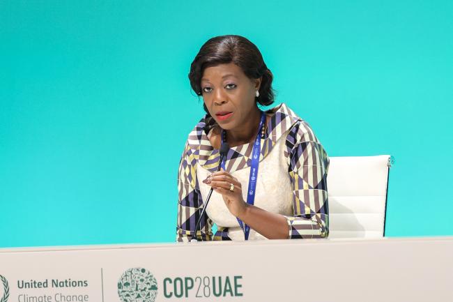 Arlette Soudan-Nonault, Minister of Tourism and Environment, Republic of Congo