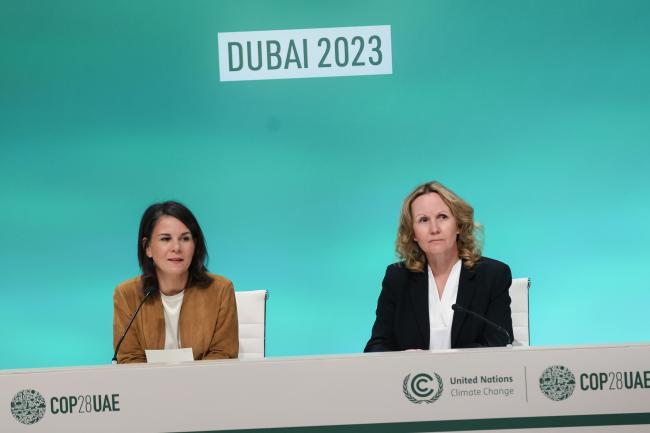 Annalena Baerbock, Federal Minister for Foreign Affairs, Germany, and Steffi Lemke, Federal Minister for the Environment, Nature Conservation, Nuclear Safety and Consumer Protection, Germany